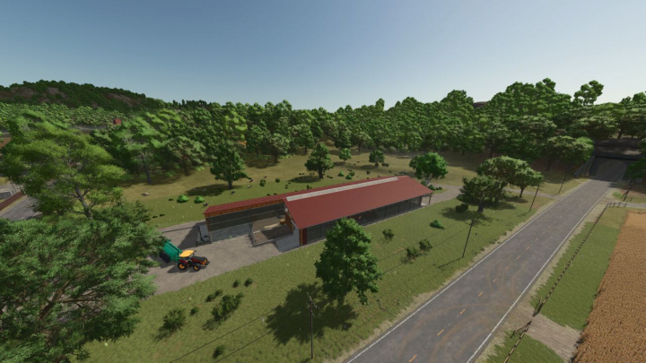 fs25-mods, Large Stable With ManureHeap V1.0