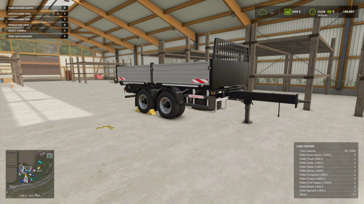 fs25-mods,  Schwarzmüller Tandem Multitrailer v1.0