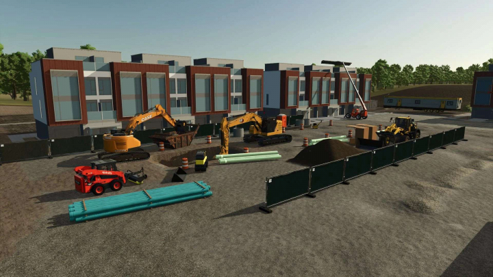 fs25-mods, Temporary Construction Fence v1.0