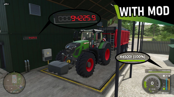 fs25-mods,  Unlimited Weight V1.0