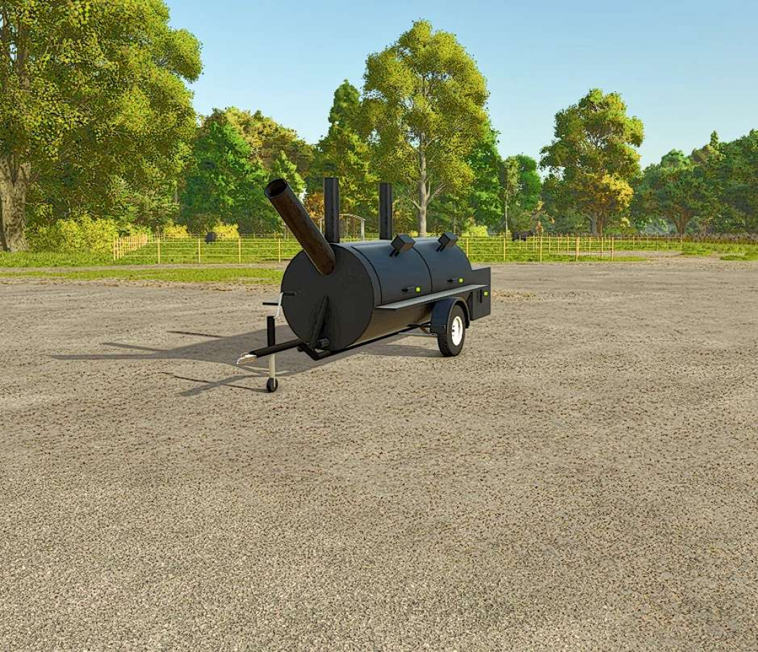 Custom BBQ Pit Trailer v1.0