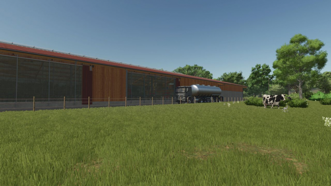 Large Stable With ManureHeap V1.0