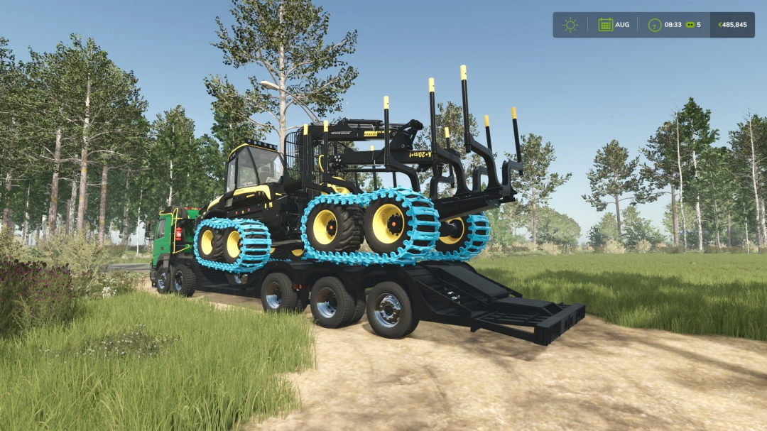 Volvo forestry machine truck 1.0