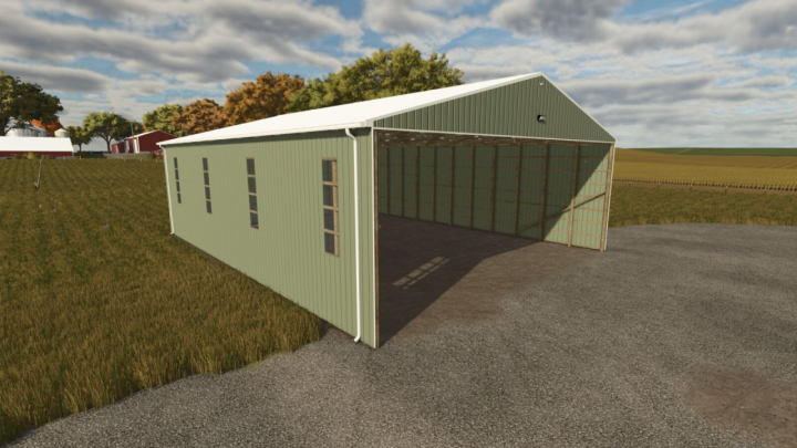 fs25-mods, 60×80 Bale Shed V1.0
