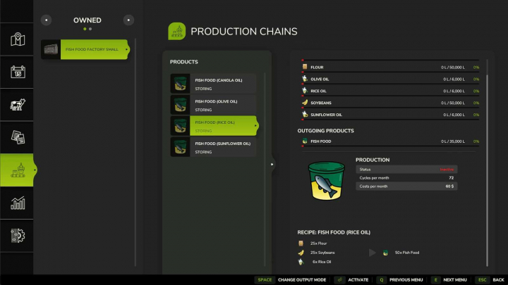 fs25-mods,  Fish Food Factory Small v1.0