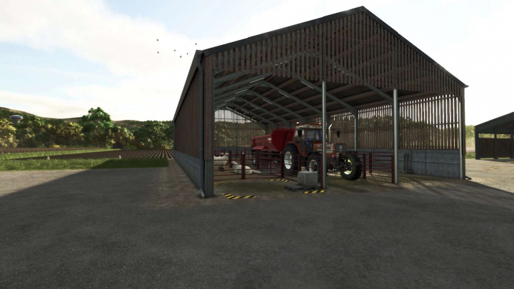 fs25-mods,  Sheep And Goats Barn v1.0