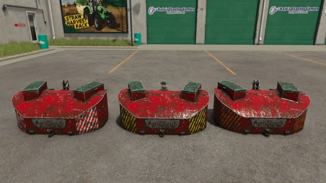 AgroSketch weight pack V1.0