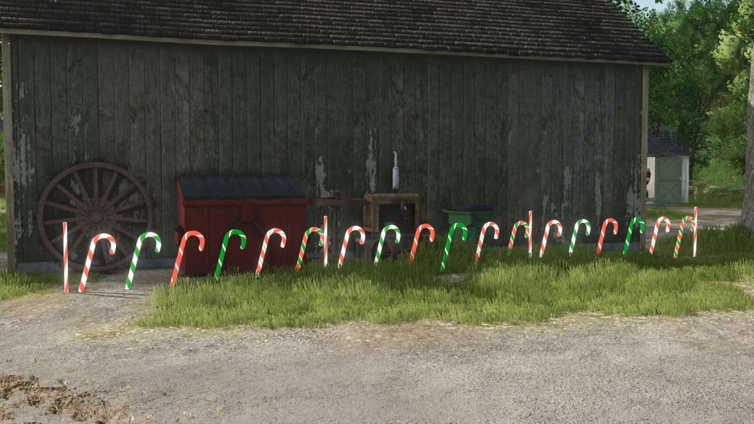 Candy Cane Fence v1.0