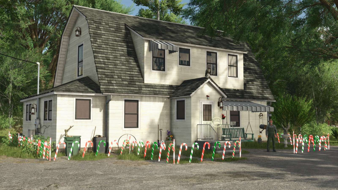 Candy Cane Fence v1.0