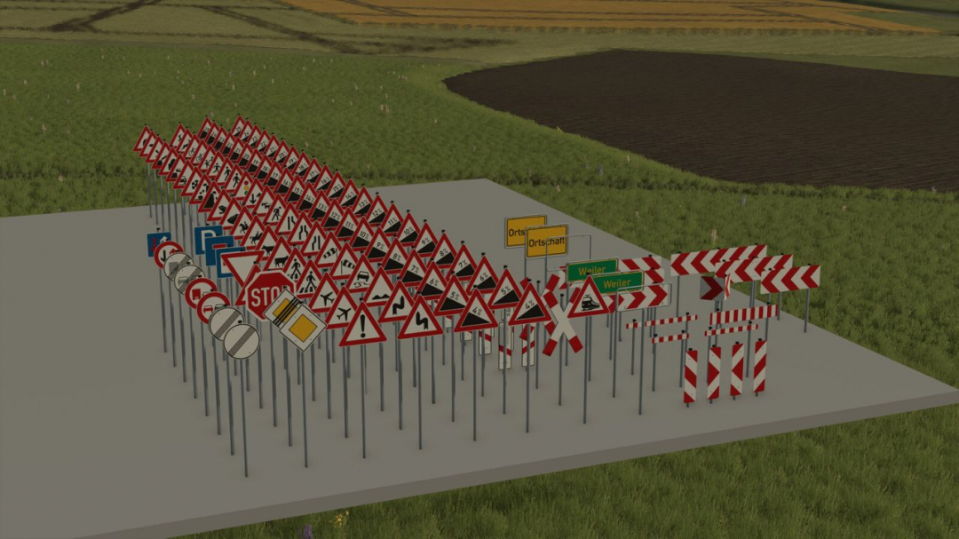 German Traffic Signs (Prefab) V1.0.0.2