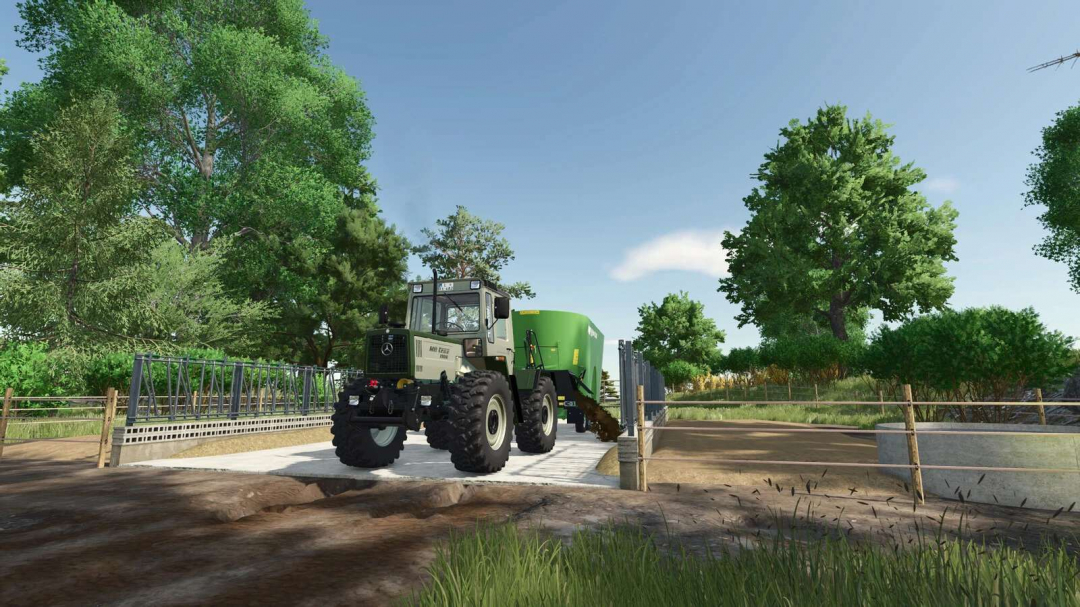 Pasture With Feeding Table v1.0