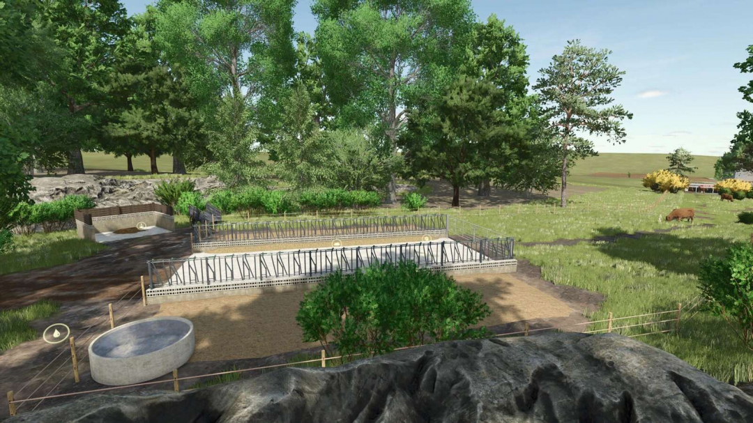 Pasture With Feeding Table v1.0