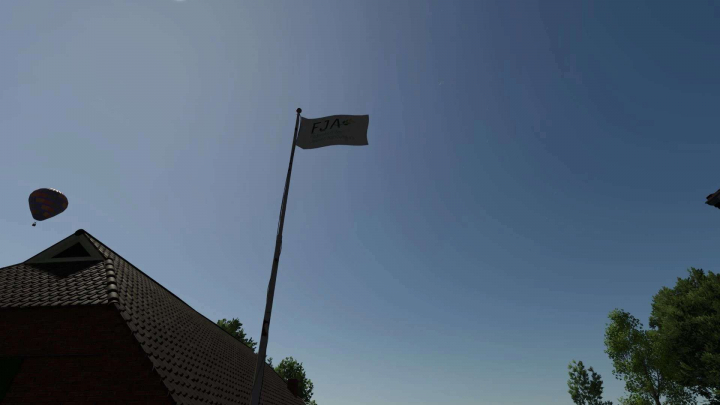 fs25-mods, FJA Flag v1.0