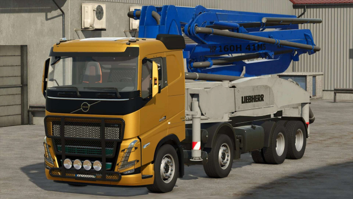 fs25-mods,  Volvo FH16 Concrete Pump Truck v1.0