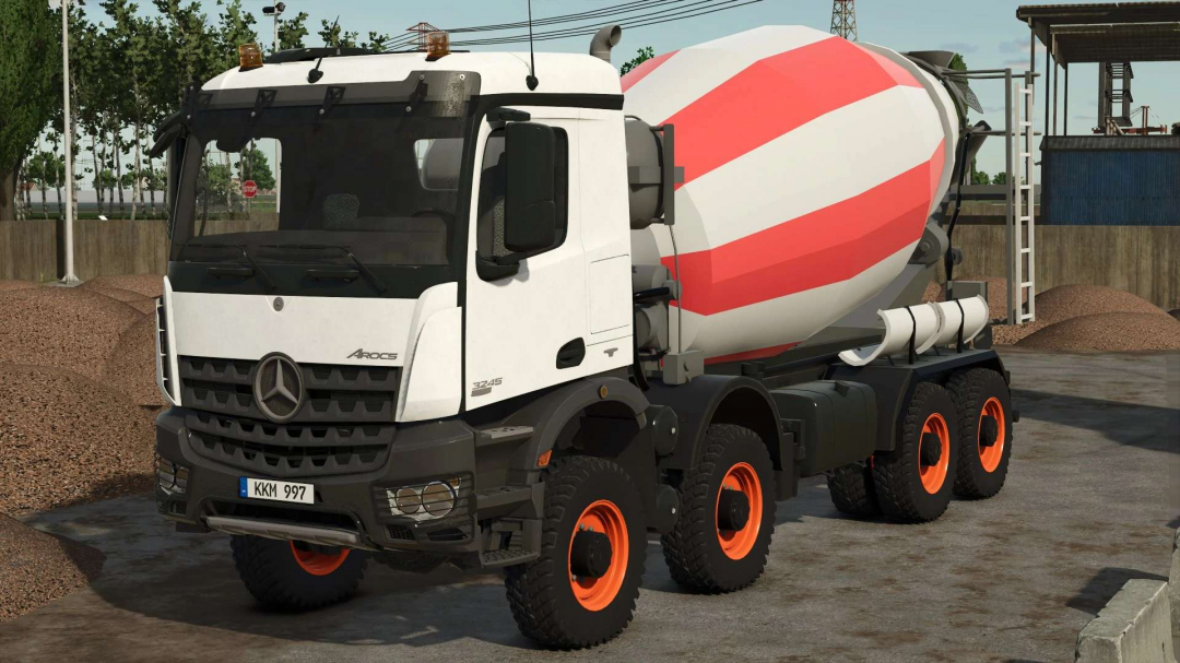 Mercedes Arocs 3245 Concrete Mixer Truck v1.0