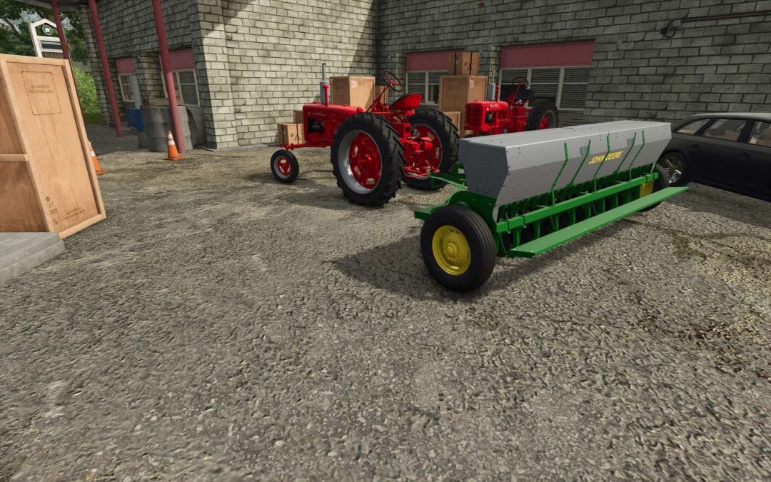 Old implements for drawbar tractors v1.0