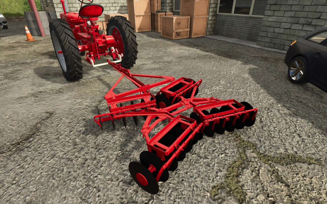 Old implements for drawbar tractors v1.0