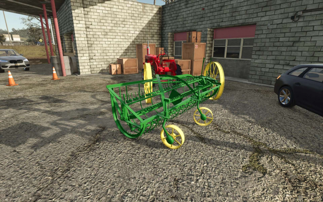 Old implements for drawbar tractors v1.0