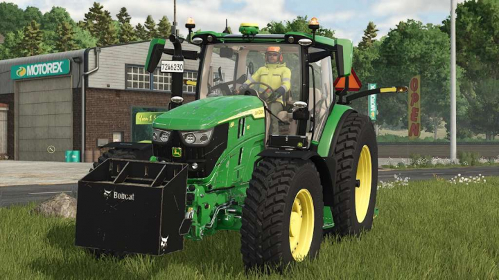 fs25-mods,  Bobcat 3 Point Ballast Weight Rust Edition v1.0