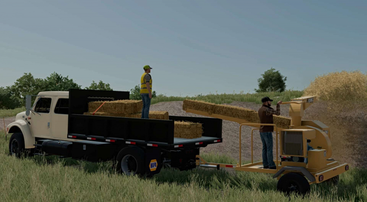 fs25-mods, Manufacturing Straw Blower v1.0