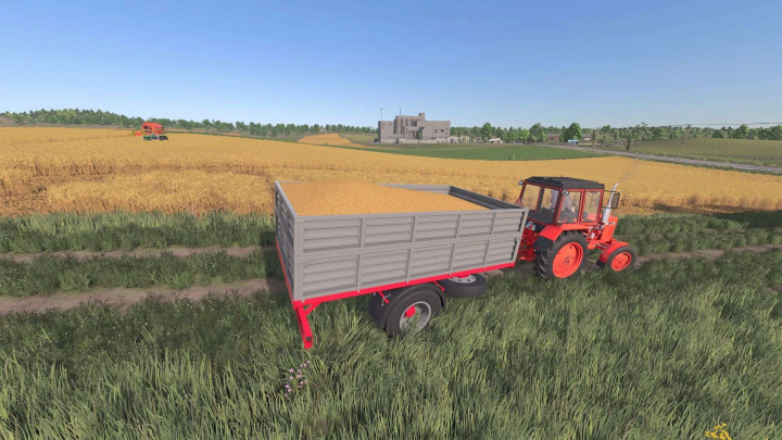 fs25-mods,  One Axle Trailer v1.0