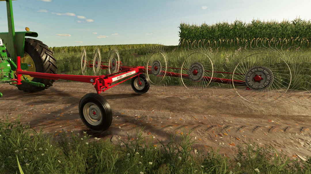 1978 6 wheel hay windrower v1.0