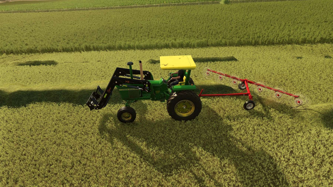 1978 6 wheel hay windrower v1.0
