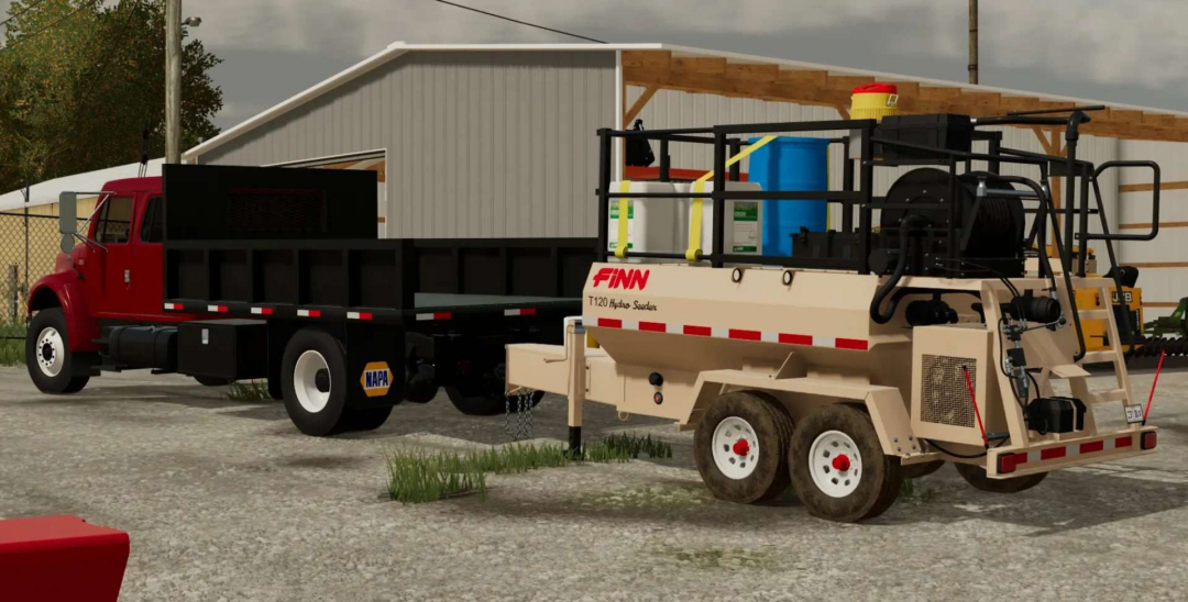 FINN T-120 Hydroseeder v1.0