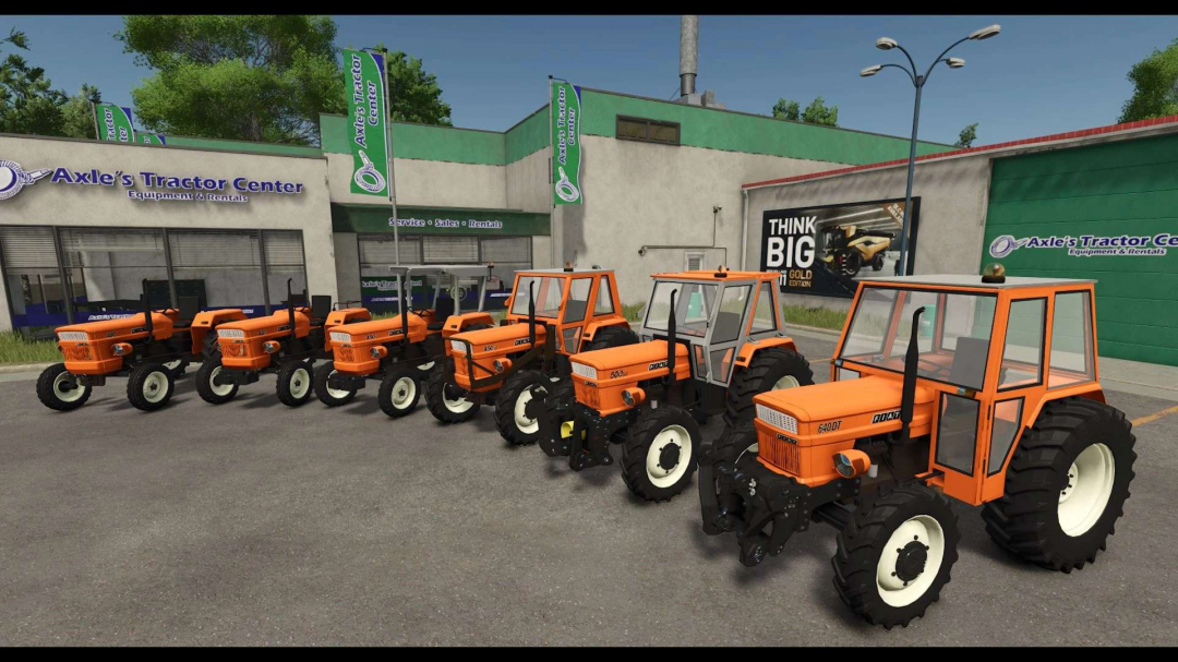 Fiat 420 – 640 2wd 4wd with front hydraulics v1.1