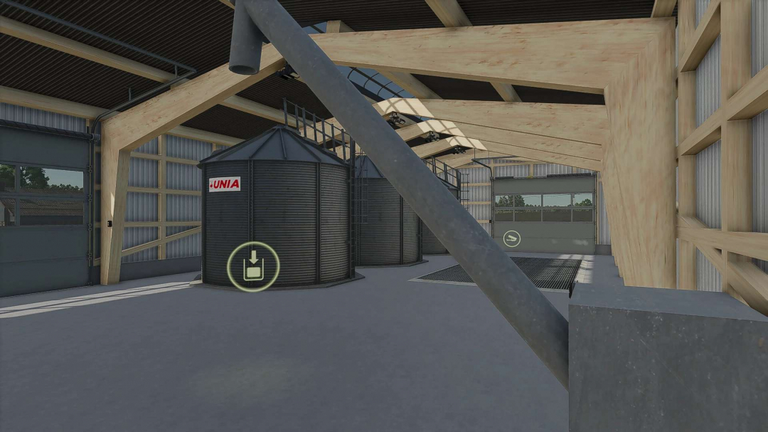 Hall with integrated silo v1.0
