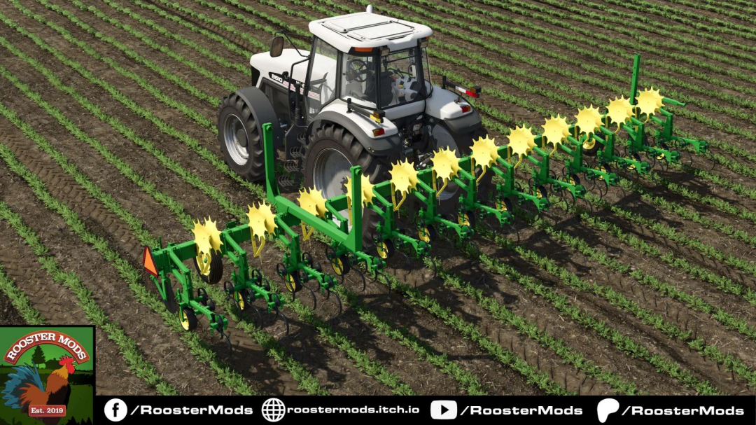 John Deere 825 Row-Crop Cultivator v1.0