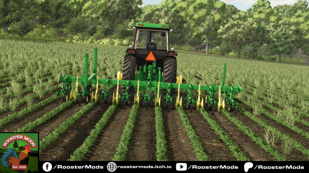 John Deere 825 Row-Crop Cultivator v1.0