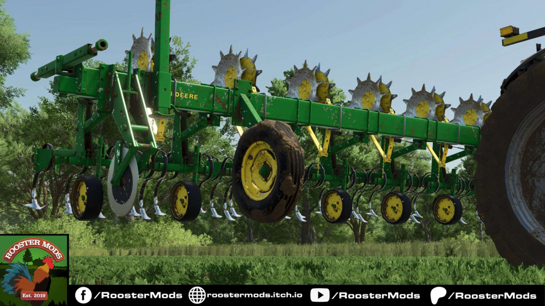 John Deere 825 Row-Crop Cultivator v1.0