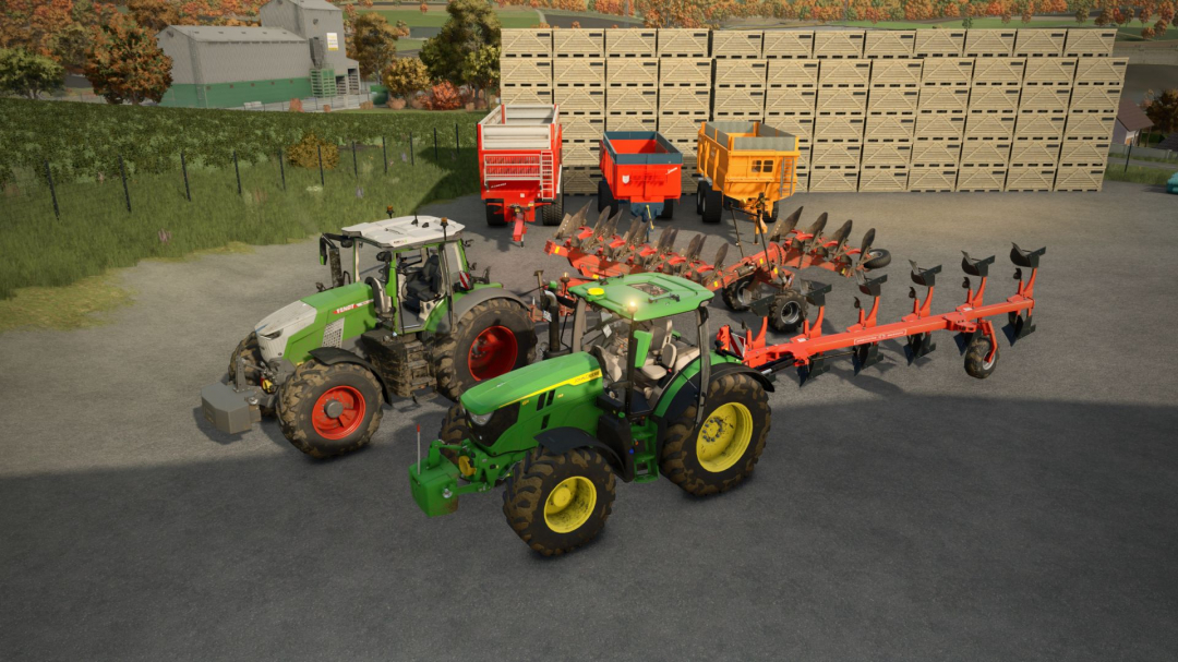 Placeable Palox wooden pallet box V1.0