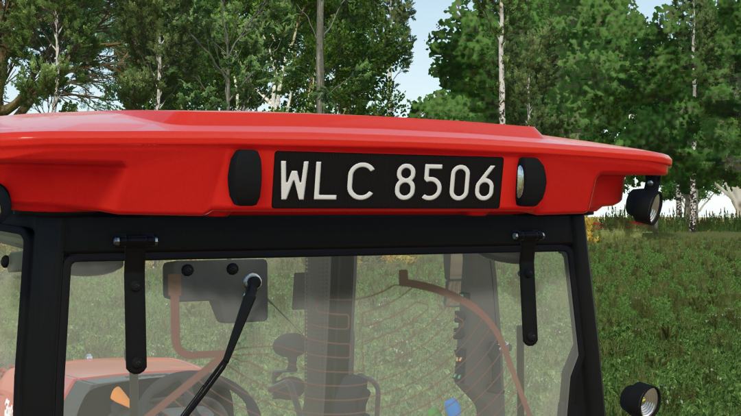 Polish license plates Prefab V1.0