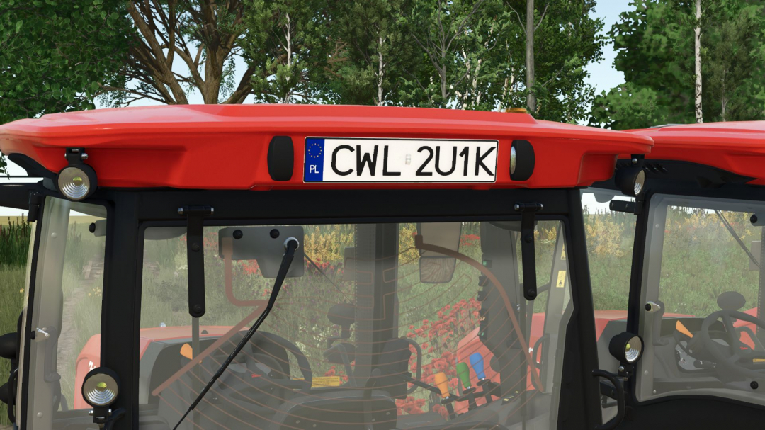 Polish license plates Prefab V1.0