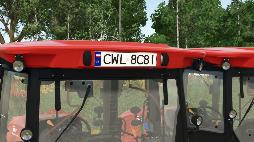 Polish license plates Prefab V1.0