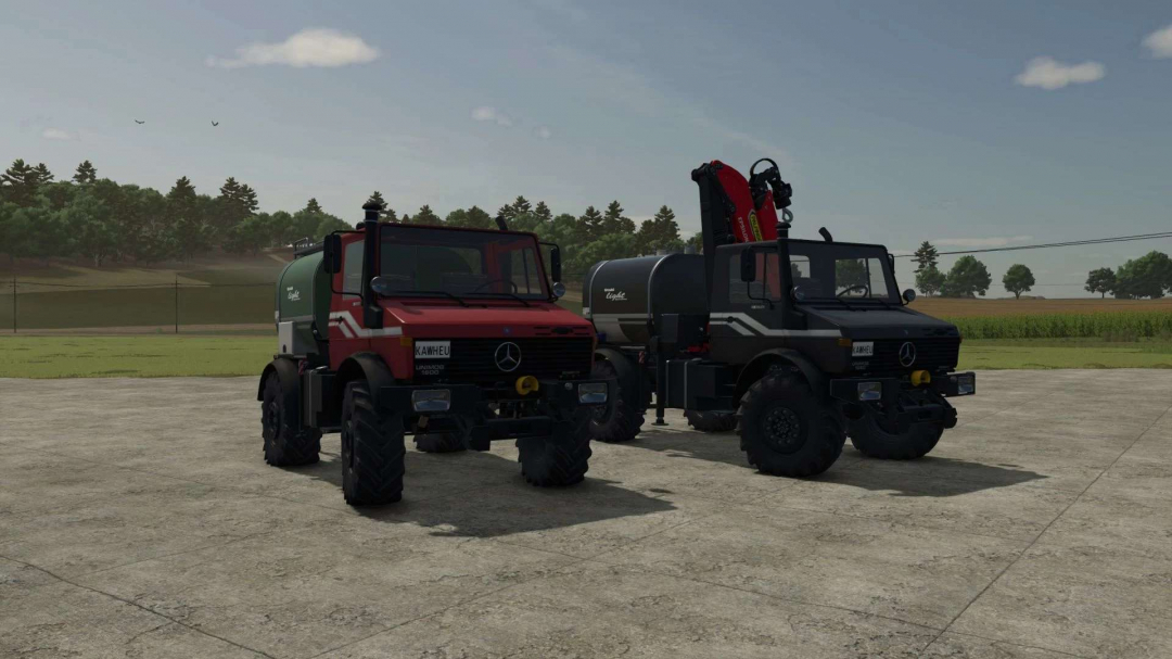 Unimog Liquid Tanks v1.0