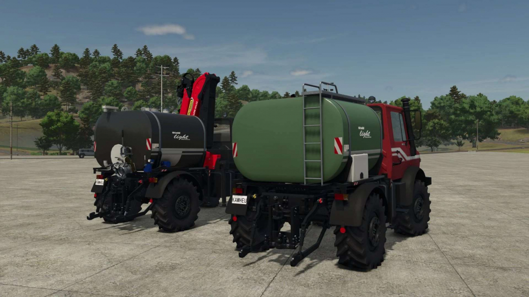 Unimog Liquid Tanks v1.0