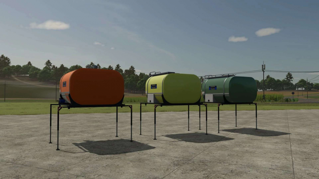 Unimog Liquid Tanks v1.0