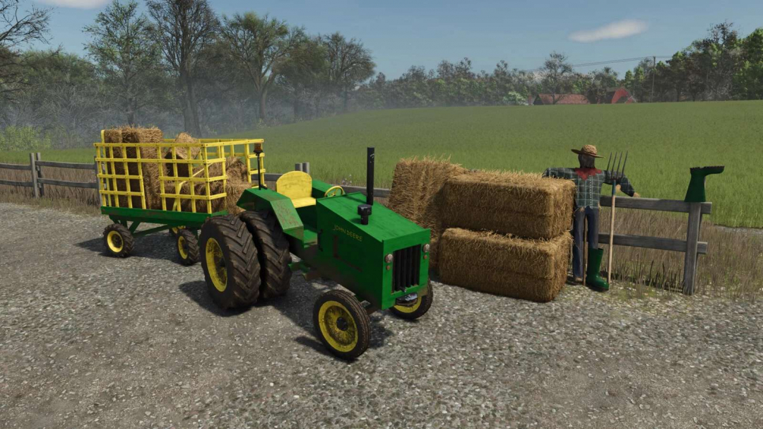 Wooden Tractor Set v1.0