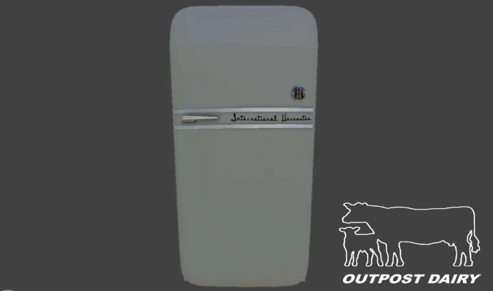fs25-mods, 1955 International Harvester Fridge v1.0