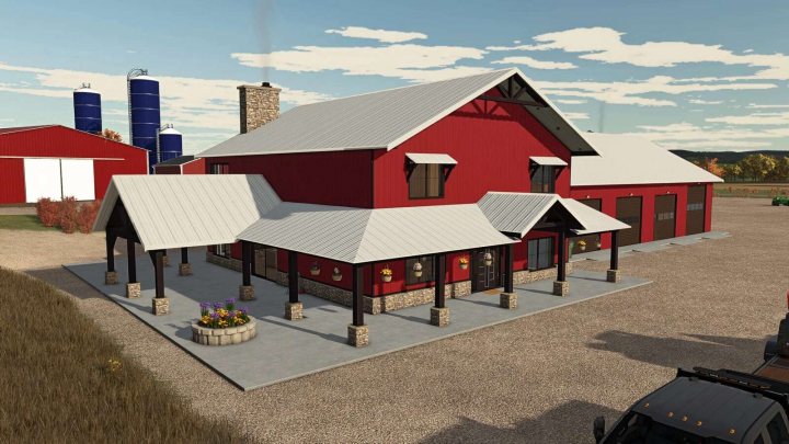 fs25-mods,  BarnDom v1.0