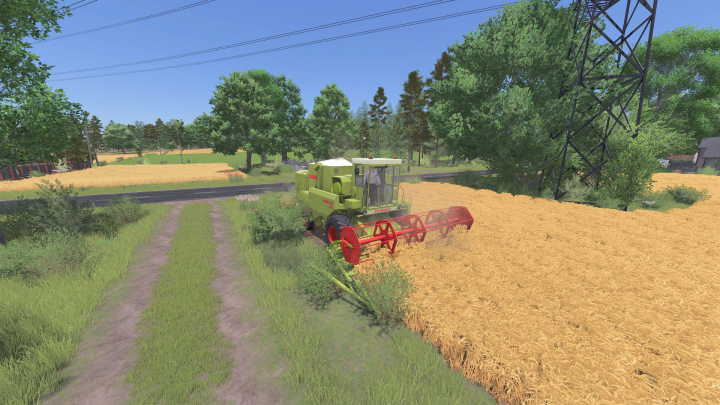 fs25-mods, Claas Dominator 105 v1.0