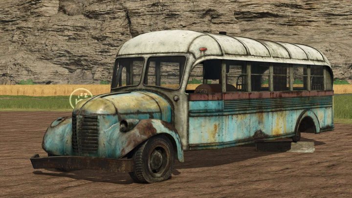 fs25-mods, Damaged Bus House v1.0