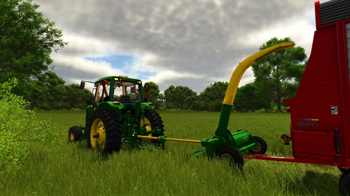 fs25-mods, John Deere 16A Flail Chopper v1.0