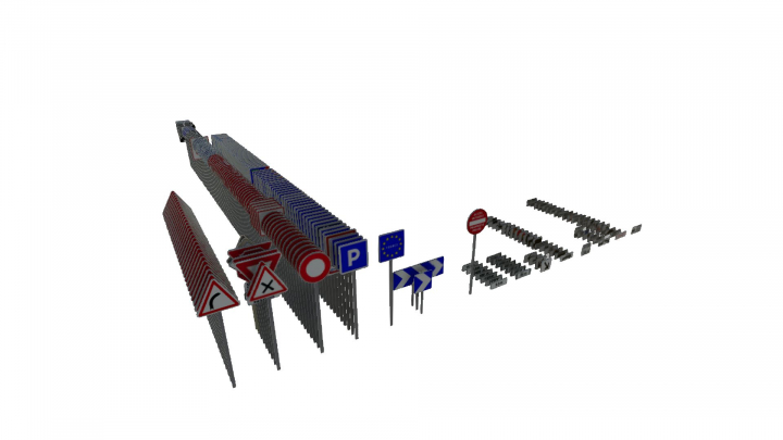 fs25-mods,  Pack of French Road Signs V1.0