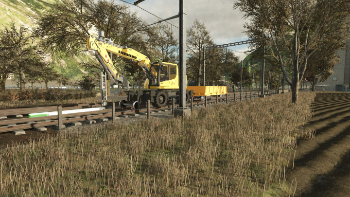 fs25-mods,  Rail trailer v1.0