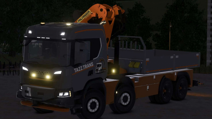 fs25-mods, Scania XT Palfinger v1.0