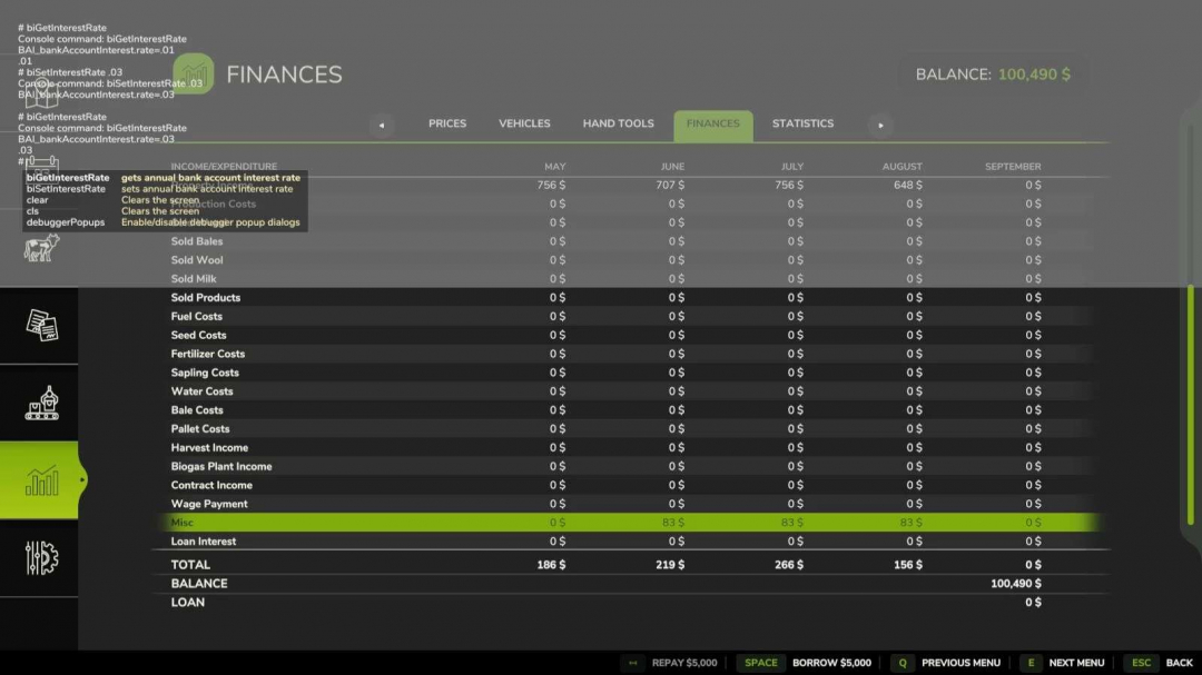 Bank Balance Earns Interest v1.0